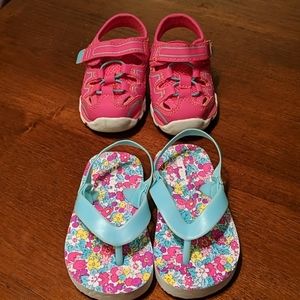 TWO PAIRS Toddler Shoes Size 3